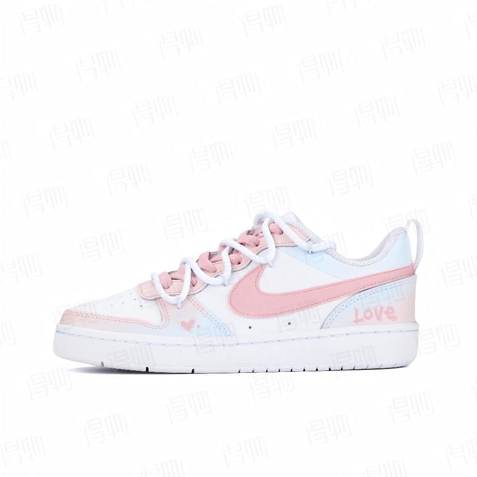 【定制球鞋】Nike Court Borough 夏日情书 BQ5448-100