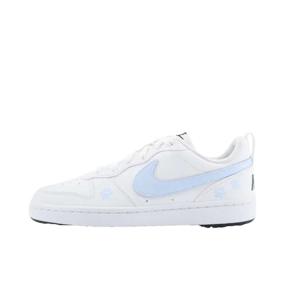 【定制球鞋】Nike Court Borough 猫爪 蓝色 Nike