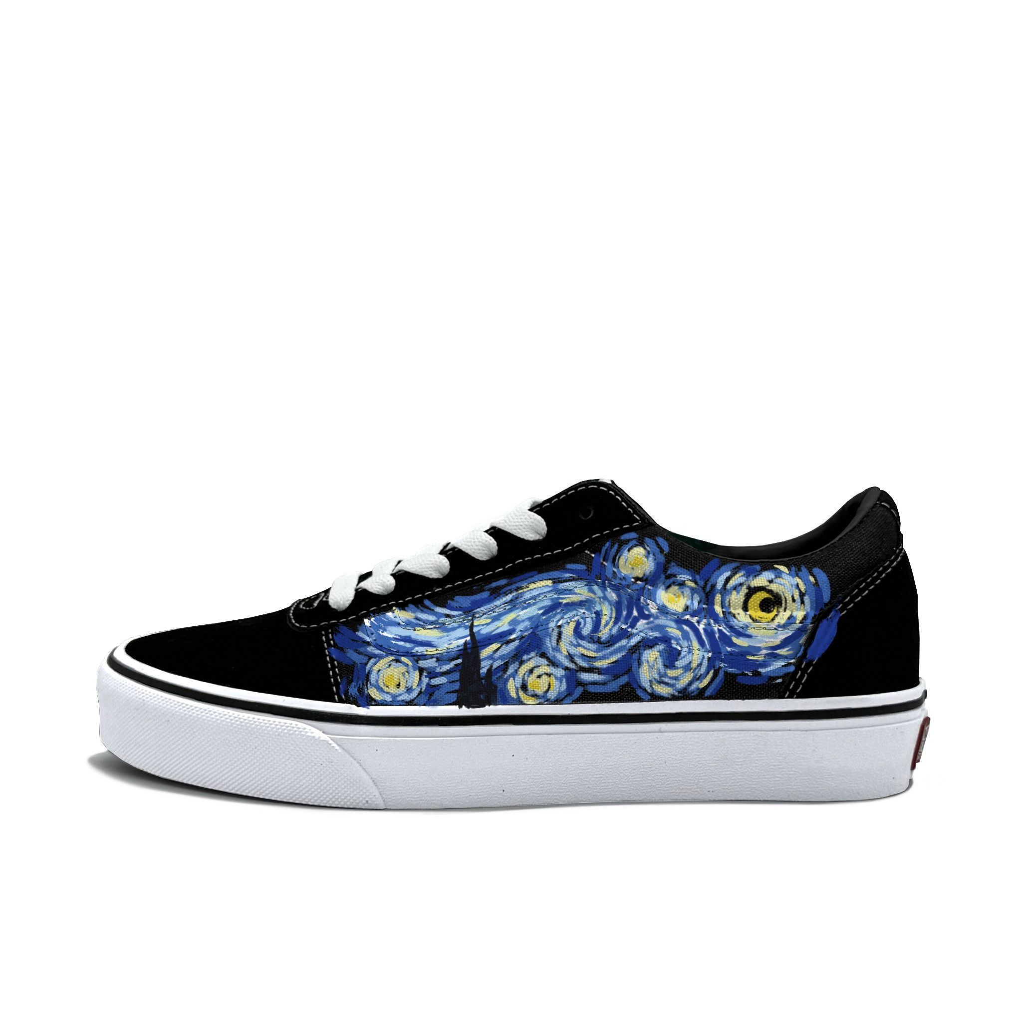 VANS范斯定制星夜低帮帆布鞋