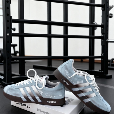 【定制球鞋】adidas neo Vl Court 2.0 青蓝琉璃 HQ1802
