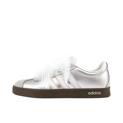 【定制球鞋】Adidas neo VL Court 2.0   板鞋  月光银芭蕾ID6015