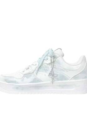 【定制球鞋】 安踏   板鞋  冰域液态蝶 922418001Q-2