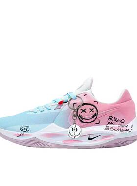 【定制球鞋】Nike Precision 6 篮球鞋   涂鸦男孩  DD9535-100