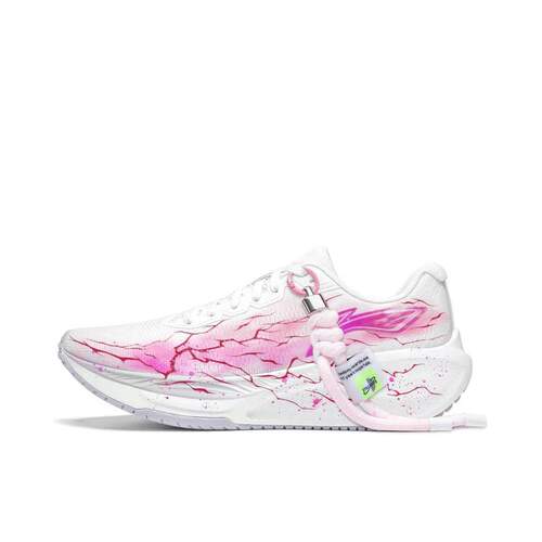 【定制跑鞋】 李宁 吾跃2.0 跑鞋  粉色闪电  ARSU010-3