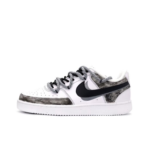 【定制球鞋】Nike Court Vision 1 水墨故里 晕染 黑白DH2987-101