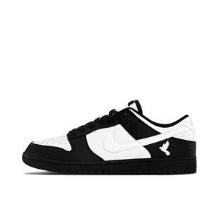 【定制球鞋】 Nike Dunk 板鞋 黑白鸽煞 HF5441-100