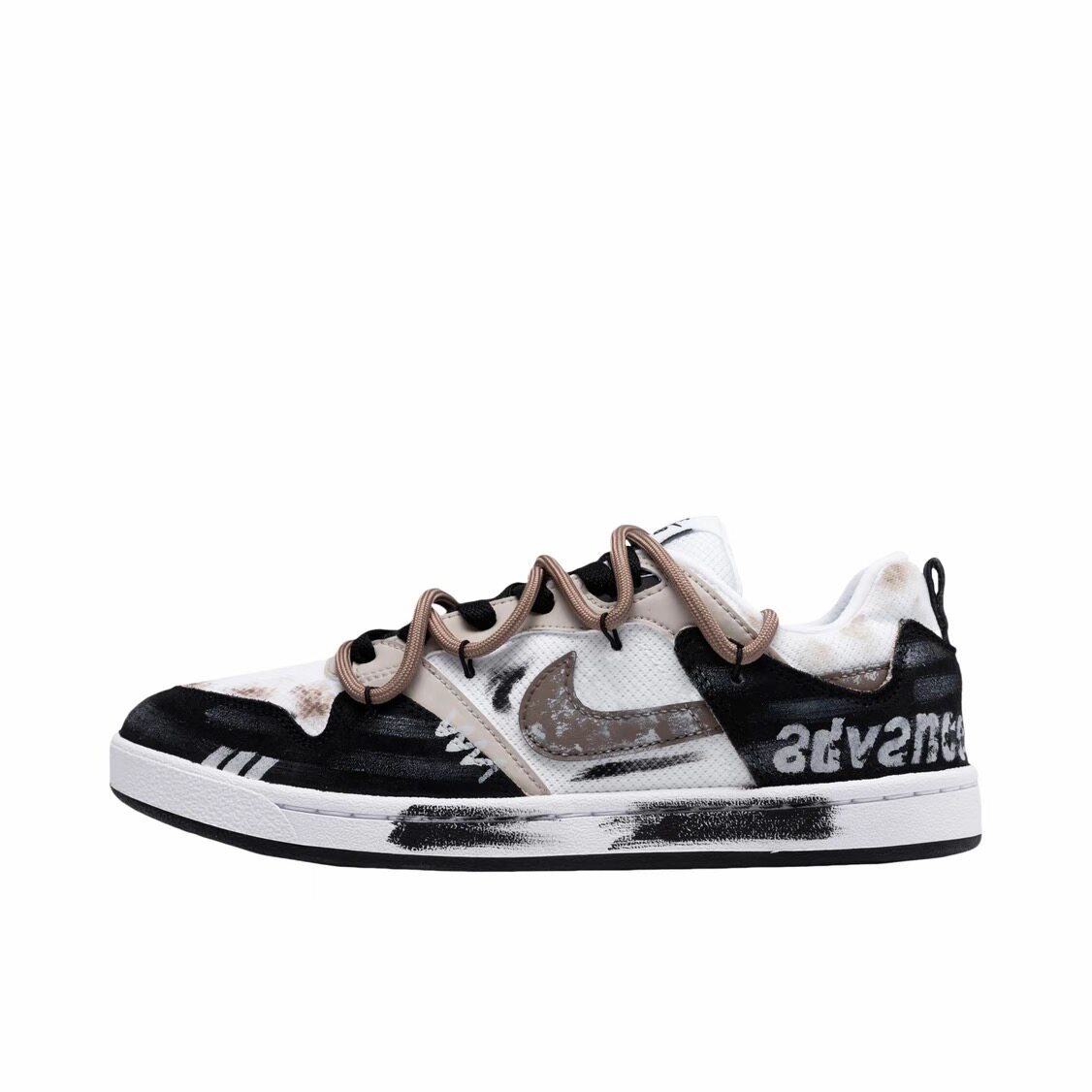 【定制球鞋】 Nike SB Alleyoop 板鞋   摩卡手记  CJ0882-100
