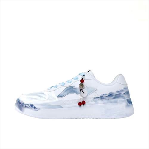 【定制球鞋】Li Ning/李宁  浮舟 板鞋 层林尽染 AGCS419-1