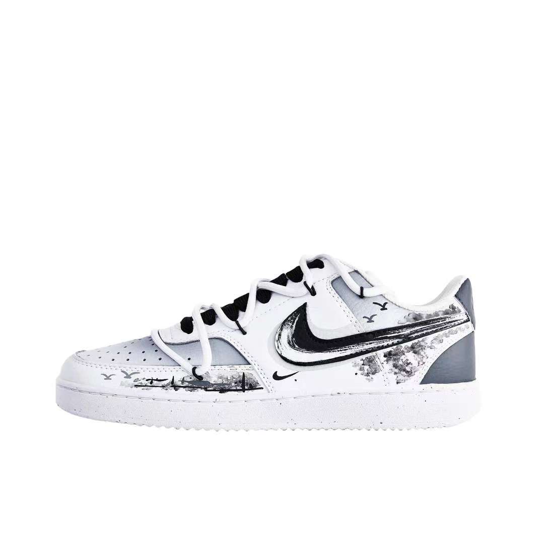 【定制球鞋】Nike Court Vision水墨涂鸦 DH2987-101