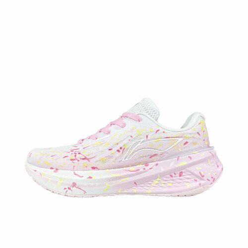 【定制跑鞋】 李宁 吾跃3.0 跑鞋   女款/草莓芒芒冰沙 ARSV024-6