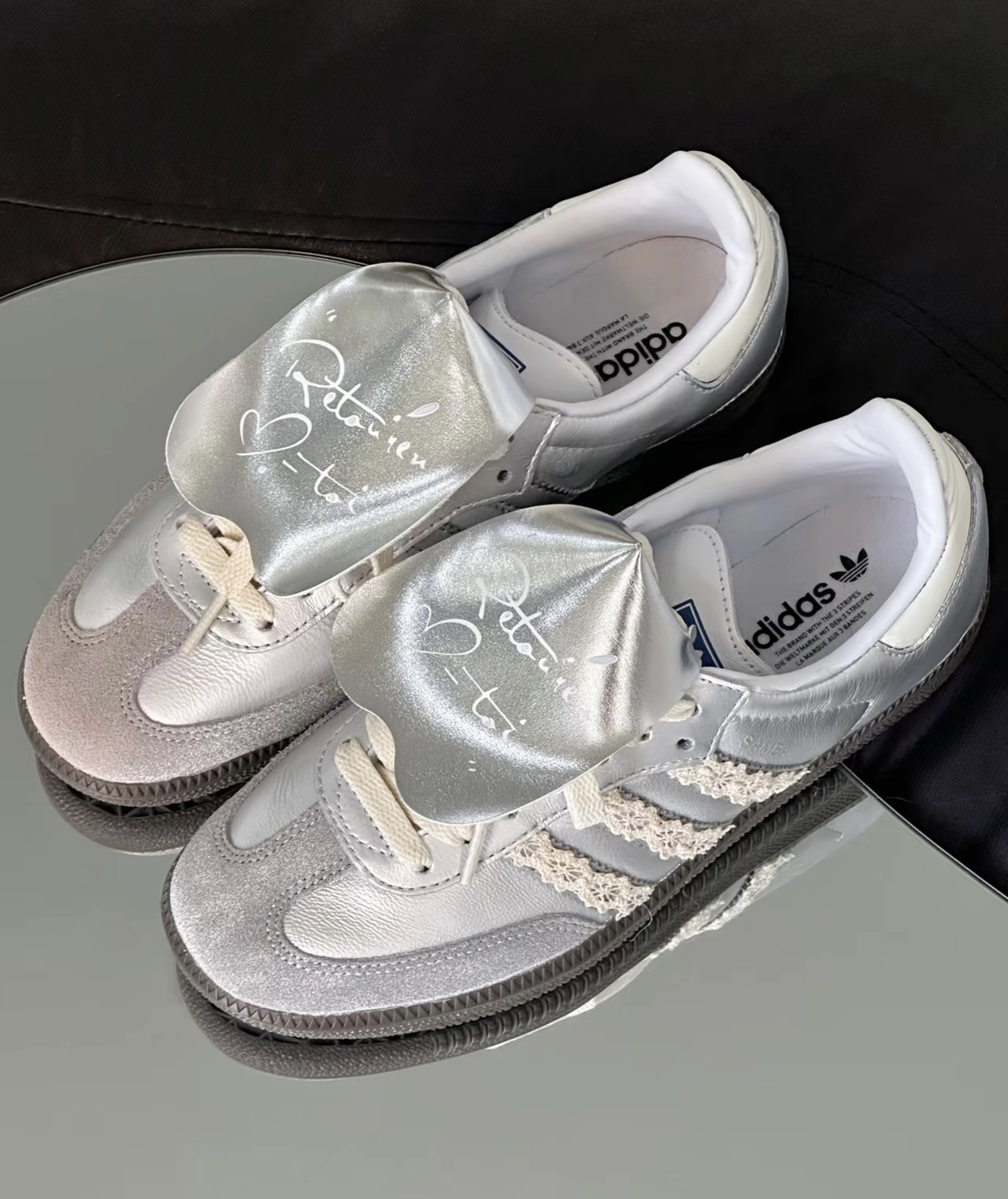 【定制球鞋】ADIDAS ORIGINALS SAMBA VLAD 月光芭蕾 B75806