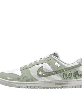 【定制球鞋】 Nike Dunk 板鞋 龙章/云灰色 HF5441-202