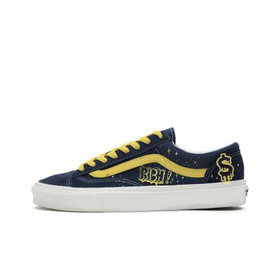 Vans藏蓝定制帆布鞋瑞驰VN0A3DZ