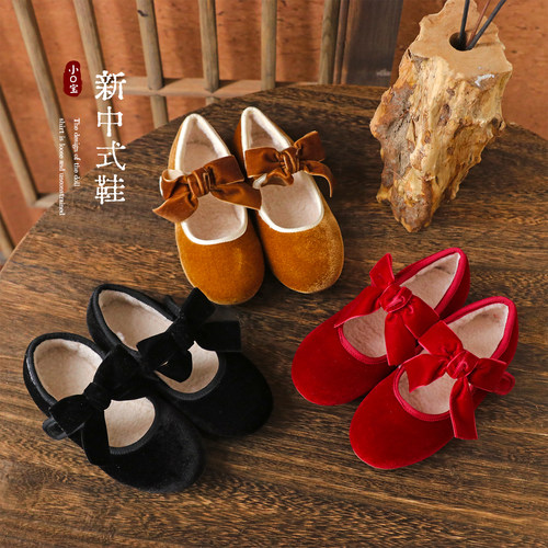 【丝绒单鞋】gao级又好搭的单品～