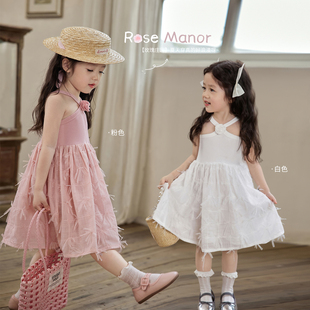 新儿童六一裙子连衣裙 2024夏季 陈大猪小O宝 宝宝吊带公主裙女薄款