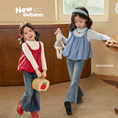 女童超好看花苞背心套装 小O宝童装 女波点2026新款 套装 宝宝春秋装