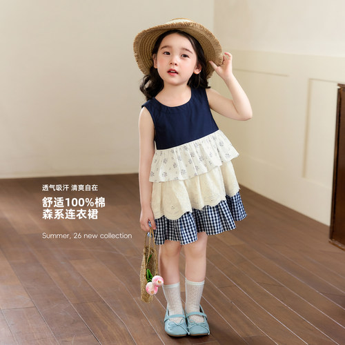 小O宝OKids童装女宝宝森系连衣裙