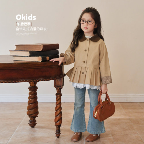 小O宝OKids童装女宝宝风衣