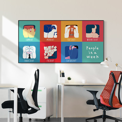 卓雅艺术直播间北欧装饰画