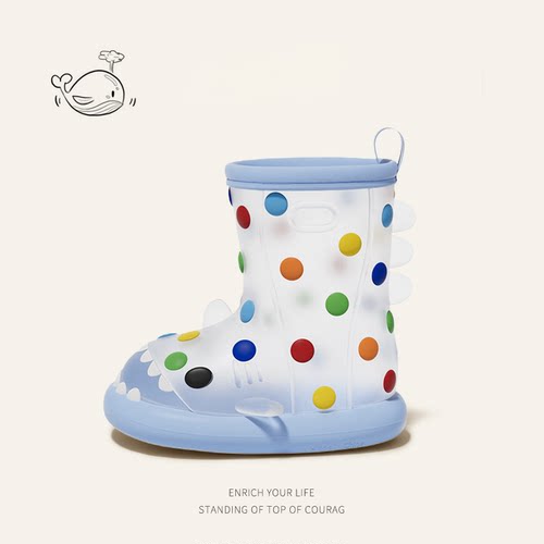 彩虹豆儿童雨披雨衣雨鞋幼儿园