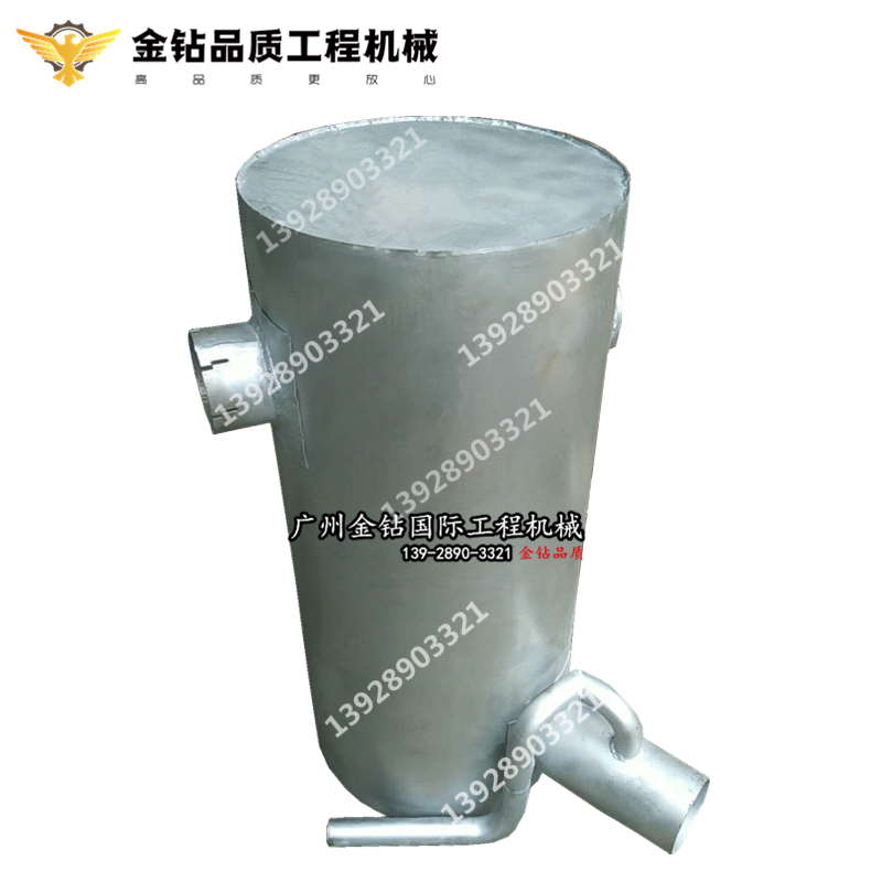 挖掘机配件沃尔沃EC700 750 B消声器排气管烟筒通消音器 出烟筒