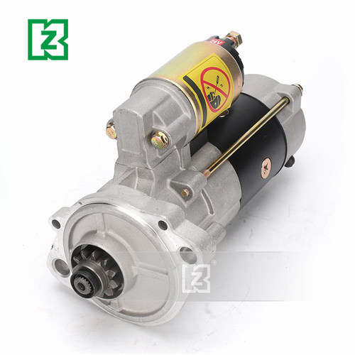 日立挖掘机ZAX70 60 100 120 200 230五十铃4JG1发动机启起动马达