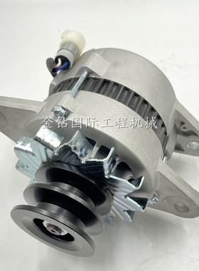 住友SH120 A1 A2 A3 神钢120发电机 4BD1 24V 发电机 挖掘机配件