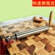 擀面杖不锈钢擀面棍家用大号滚轴桌面固定擀面皮工具擀饺子皮神器