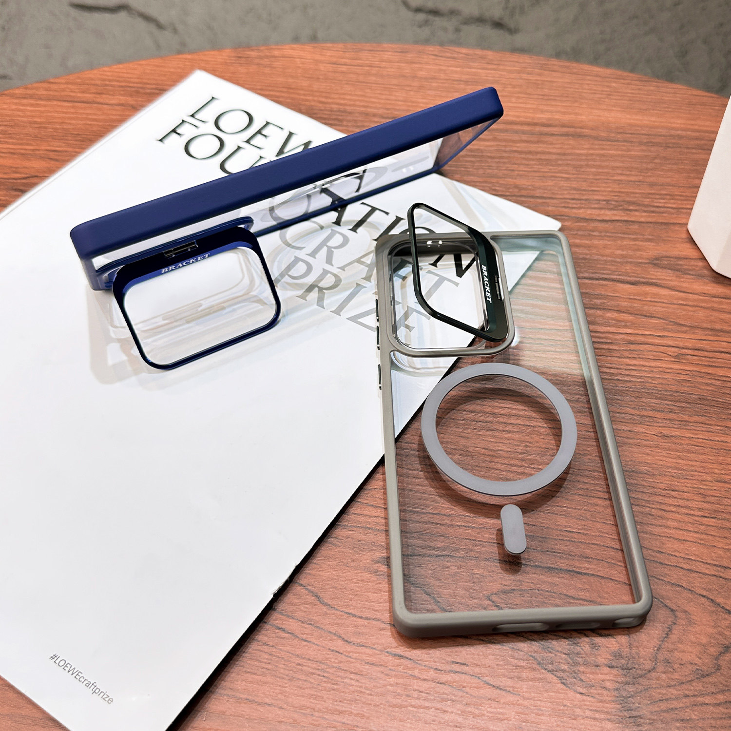 适用三星镜头支架手机壳保护套