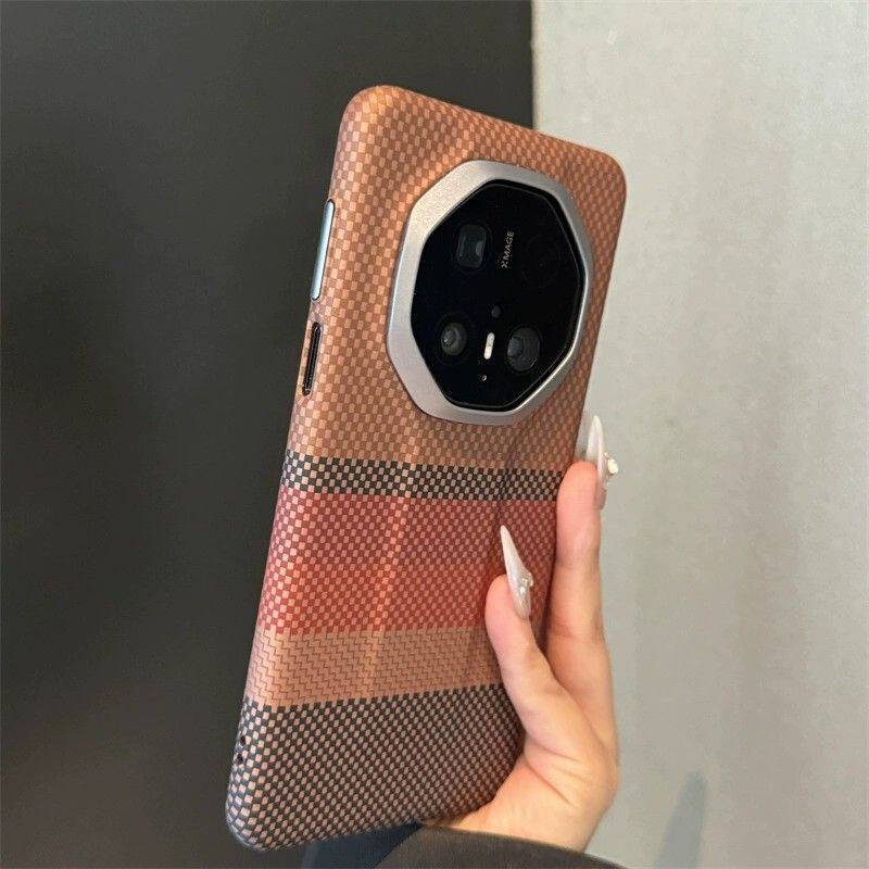 适用于华为mate80rs非凡大师手机壳超薄磨砂肤感新款高级感简约碳纤维纹70rs防摔全包保护套60rs高品质外壳潮