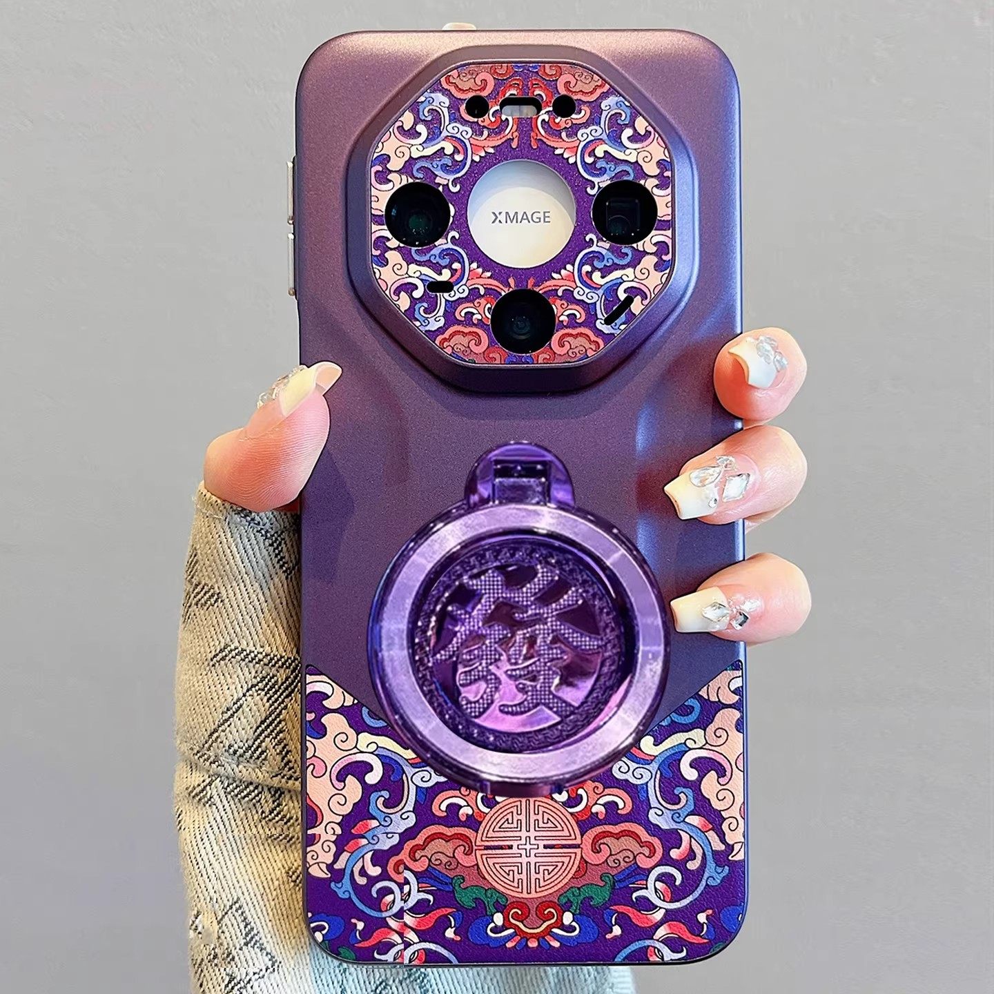 适用于华为mate80rs非凡大师手机壳2026新款国潮中国风镜头全包发财支架70rs防摔保护套超薄60rs外壳创意个性