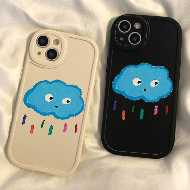 涂鸦云朵oppoReno8手机壳oppoa72/a93s/a97/a97新款opopreno潮OPPO套oppreno女opreno小众rone10/8/7/6/5/4/3