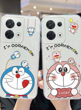 适用oppoReno8手机壳Reno8pro十新款oppo5G透明硅胶opopreno套opρo女por+全包防摔卡通0pp0opp0pporeno85G男