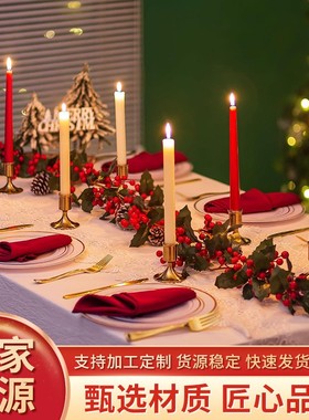 定制法式复古简约铁艺烛台