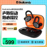 骷髅头/Skullcandy push active 真无线挂耳式运动入耳式蓝牙耳机