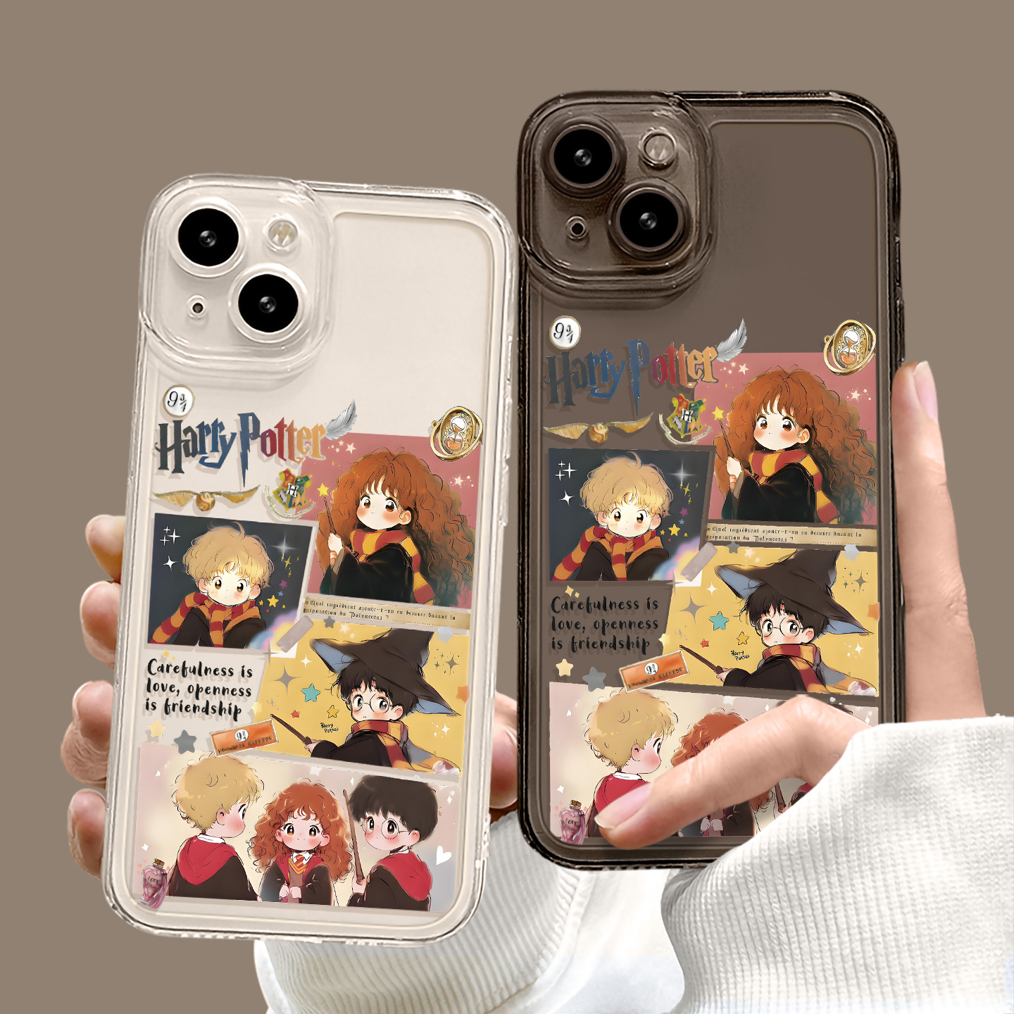 哈利波特卡通可爱简约手机壳