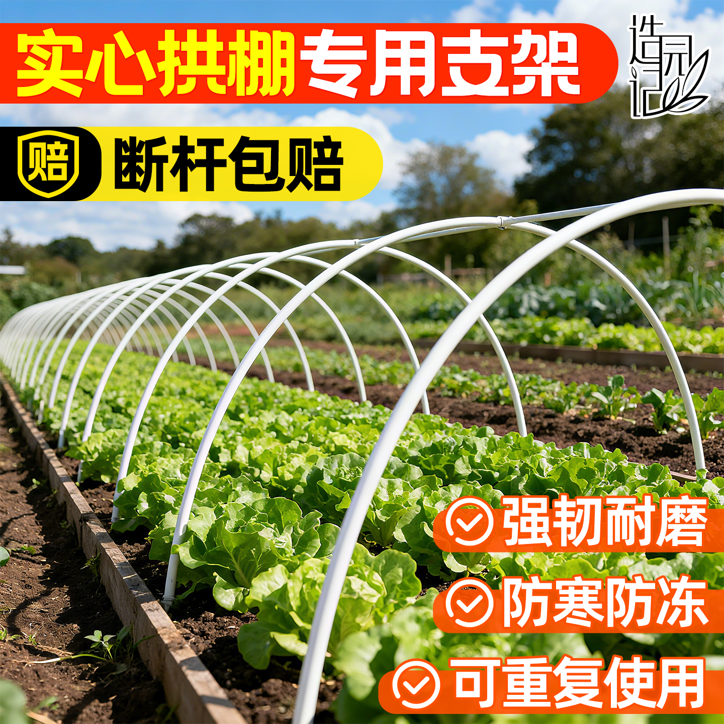 大棚支架拱棚支撑杆耐磨耐用