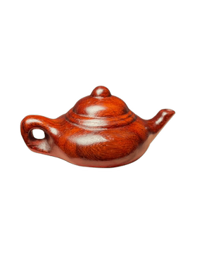 把把壶手把件木质小壶随身文玩吊坠紫檀小茶壶钥匙扣手机链麻将壶