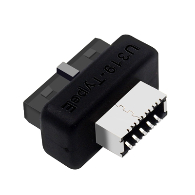 主板USB19PIN转TYPE-E母座转接头