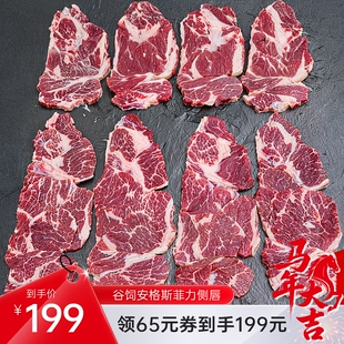 【吉杰】佳吉诚品澳洲原切谷饲牛柳侧边菲力侧唇牛排1kg 原切牛肉