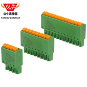 FMC1.5 YN15EDGKN KF2EDGKN ST炎牛PCB凤凰接线端子3.5mm十字弹簧