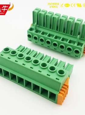 7.62mm插拔式PCB接线端子5EDGKHG/KF2EDGSKTG/PC5-STF凤凰接线柱