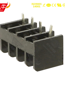 6.35mm 电源栅栏式接线端子 HB611连接器接插件