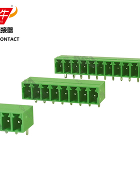 3.81mm炎牛凤凰针座PCB接线端子15EDGRC/ECH381R/KF2EDGR/MC1.5-G