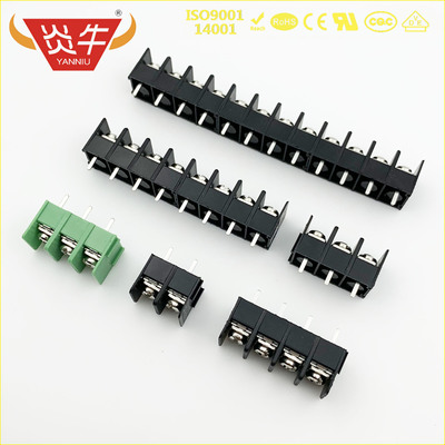 7.62栅栏式pcb接线端子连接器