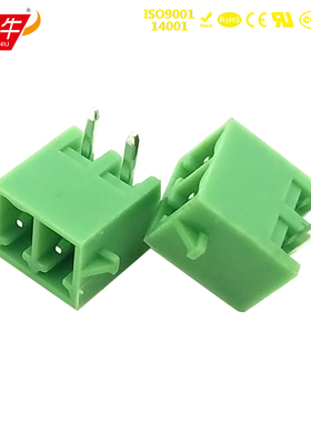 3.5mm插拔式PCB凤凰接线端子台YN15EDGRN/KF2EDGRG/MC1.5-G-RN