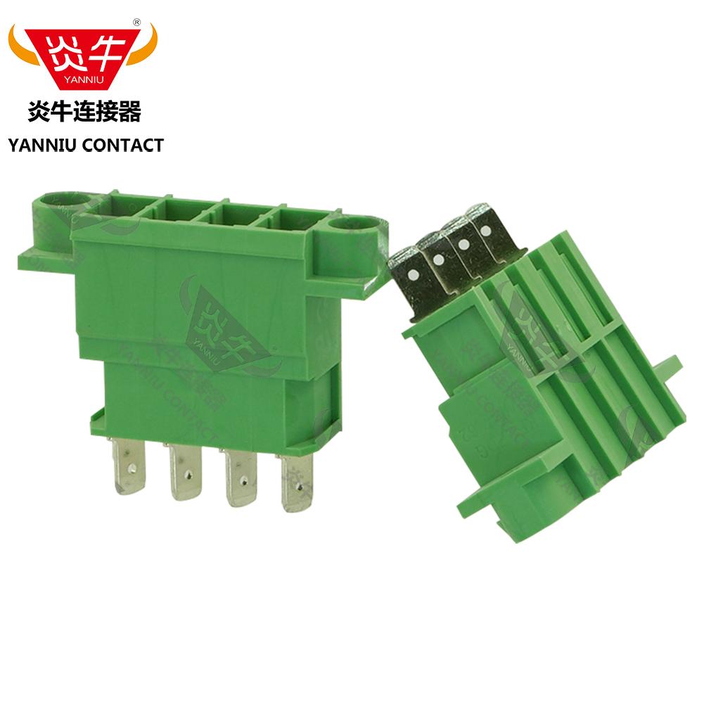 大功率高松插拔式pcb接线端子