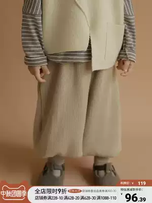 oddtails children's casual pants 2021 Spring and Autumn new large children loose sports trousers boys foreign pie pants