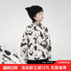 洋气上衣中大童宽松休闲衬衣 时尚 oddtails男童动物印花衬衫 春秋款