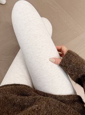 深灰色连裤袜女外穿竖条强压力瘦腿加厚2025年秋冬黑色打底裤批发